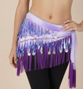 1pc Purple Sensual Hip Scarf