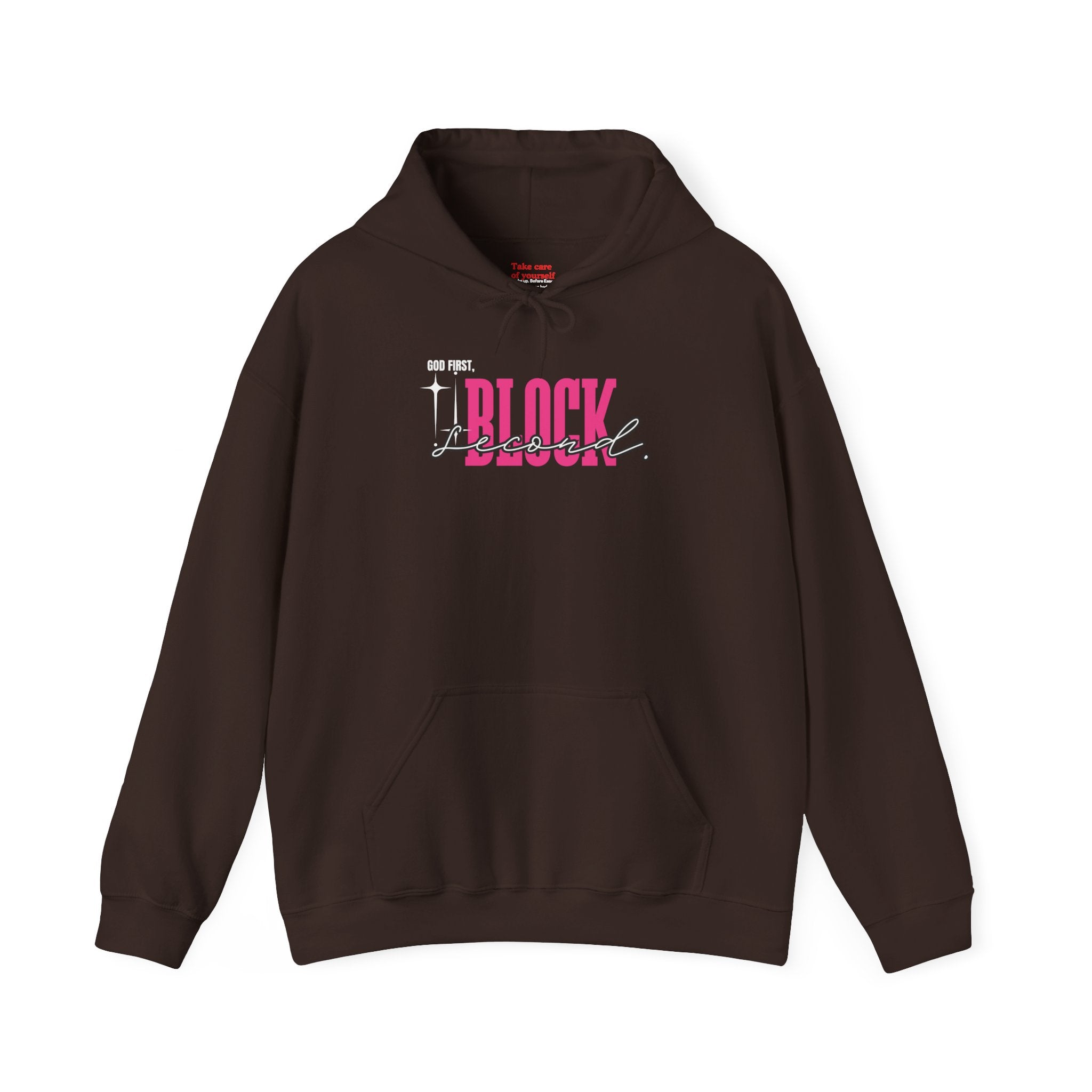 God First Block Second Hoodie | Faith Streetwear Hoodie