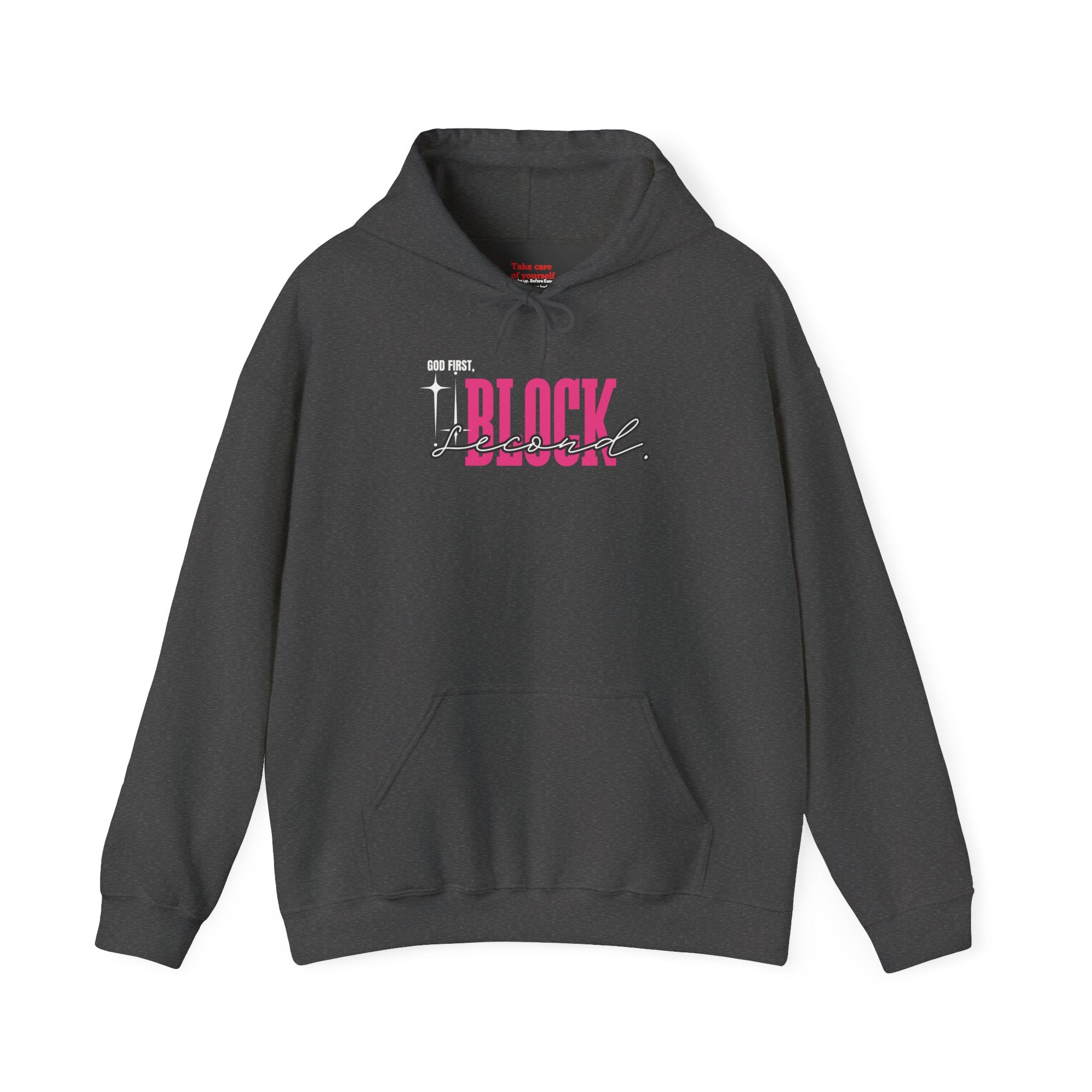 God First Block Second Hoodie | Faith Streetwear Hoodie