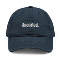Anointed Distressed Dad Hat | Faith Baseball Cap