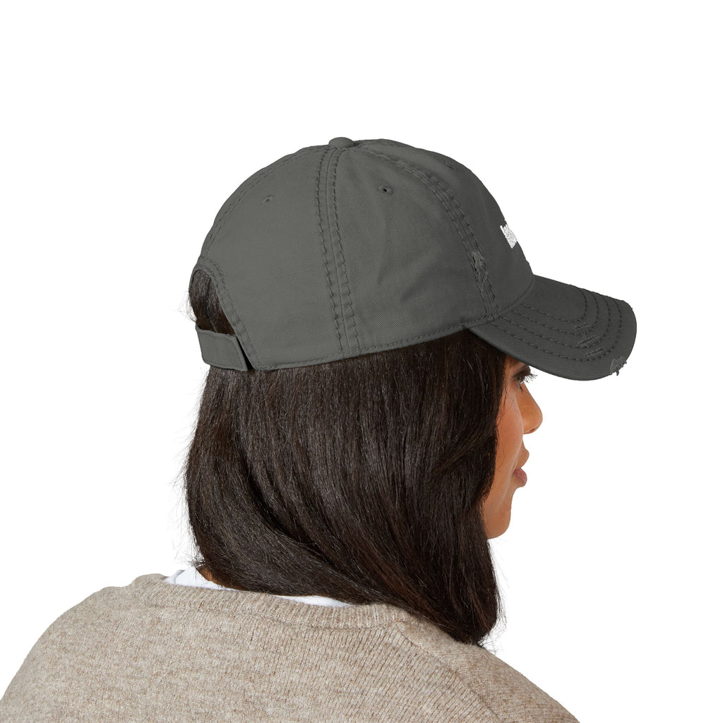 Anointed Distressed Dad Hat | Faith Baseball Cap