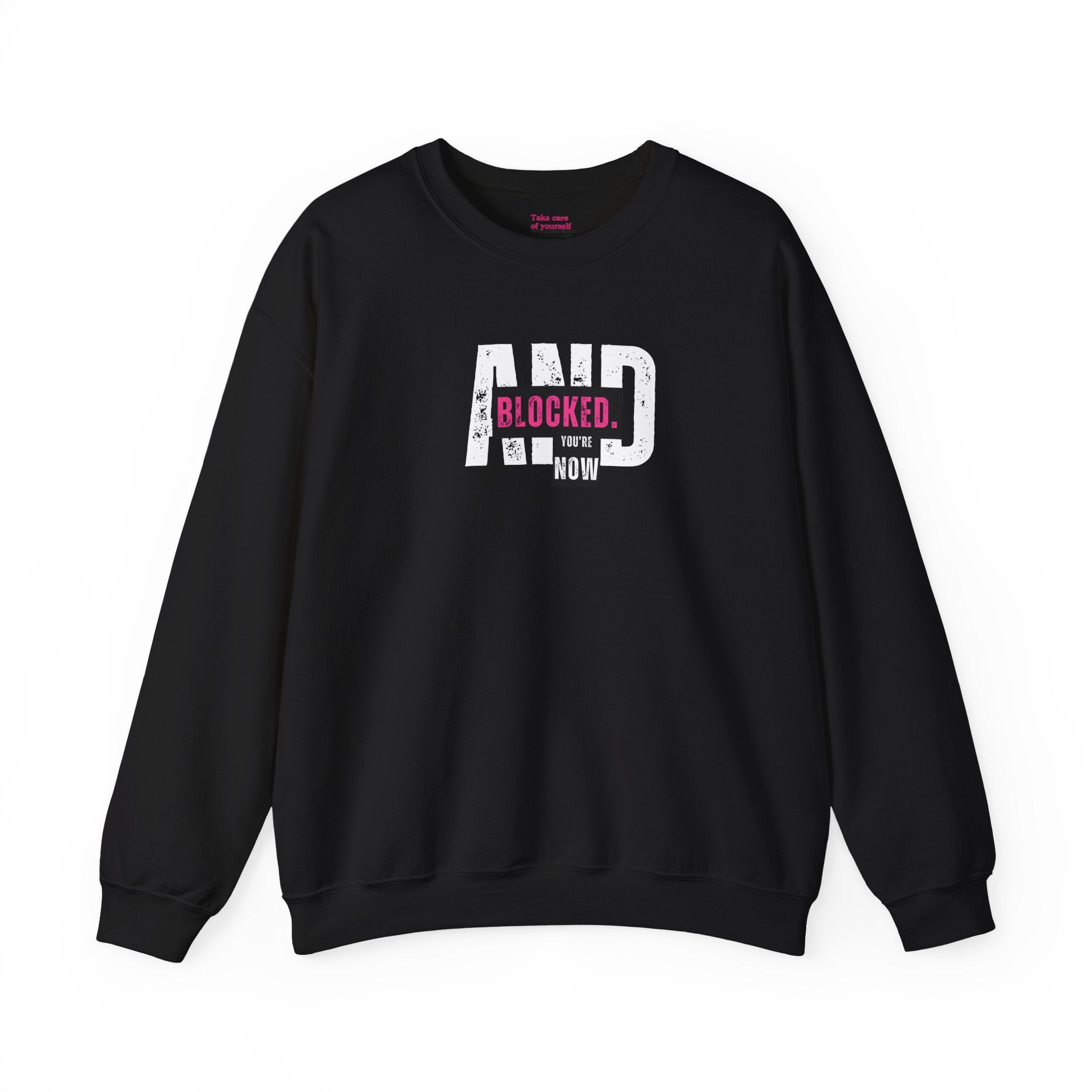 Blocked Crewneck Sweatshirt | Streetwear Hoodie