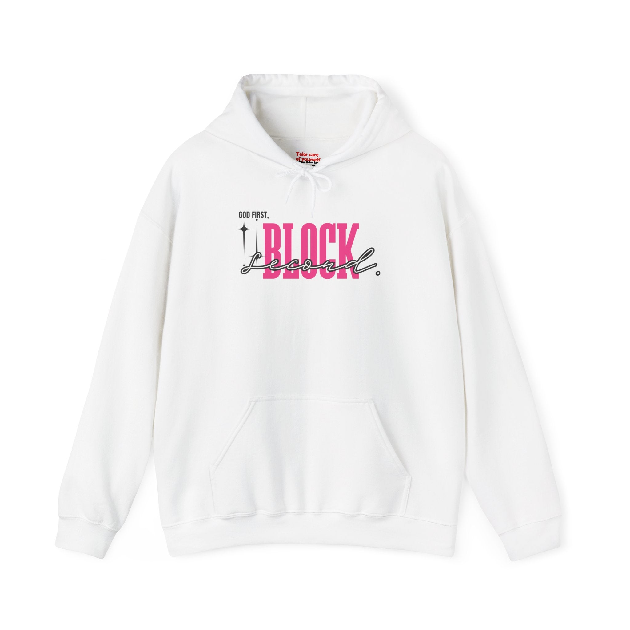 God First Block Second Hoodie | Faith Streetwear Hoodie