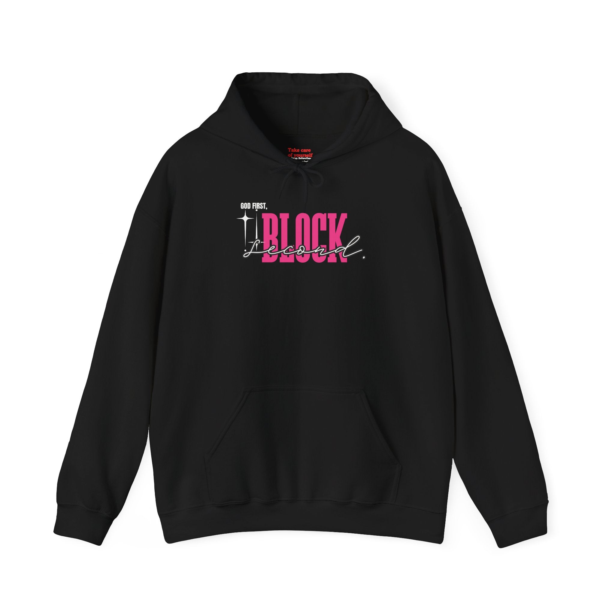 God First Block Second Hoodie | Faith Streetwear Hoodie