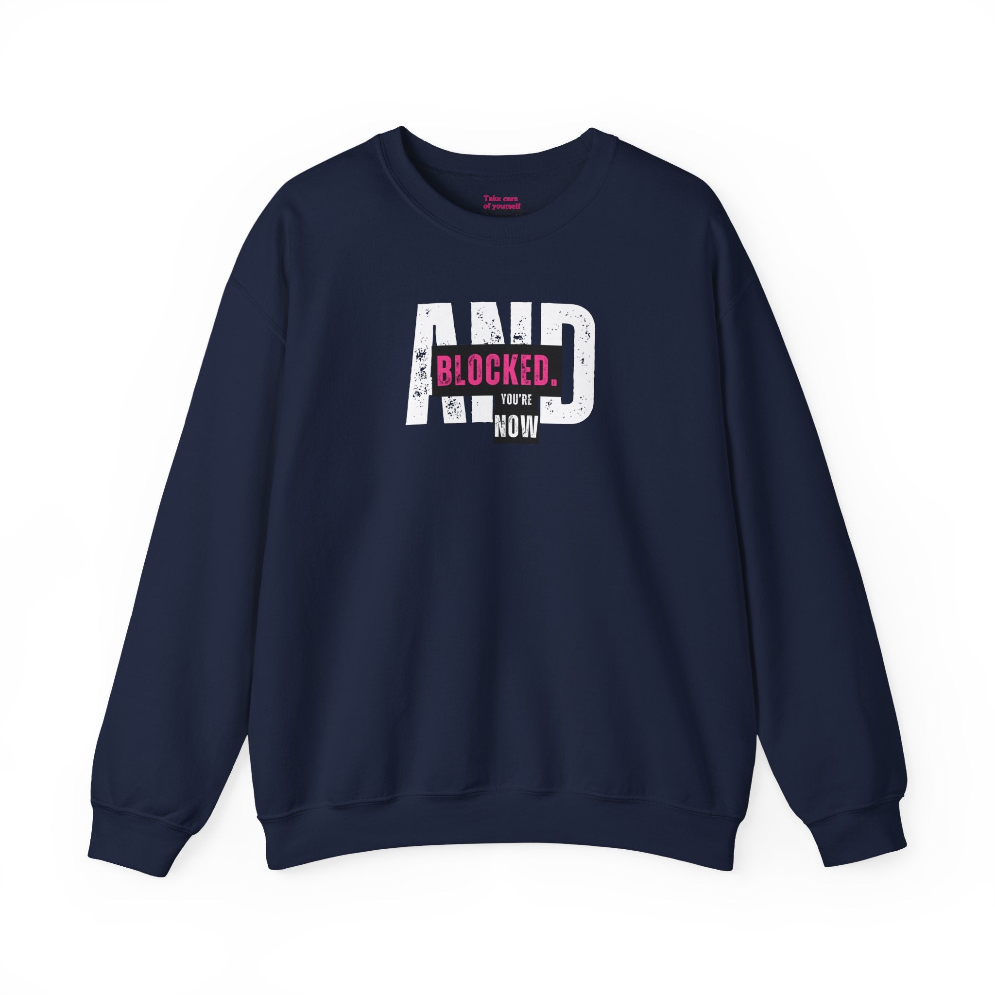 Blocked Crewneck Sweatshirt | Streetwear Hoodie