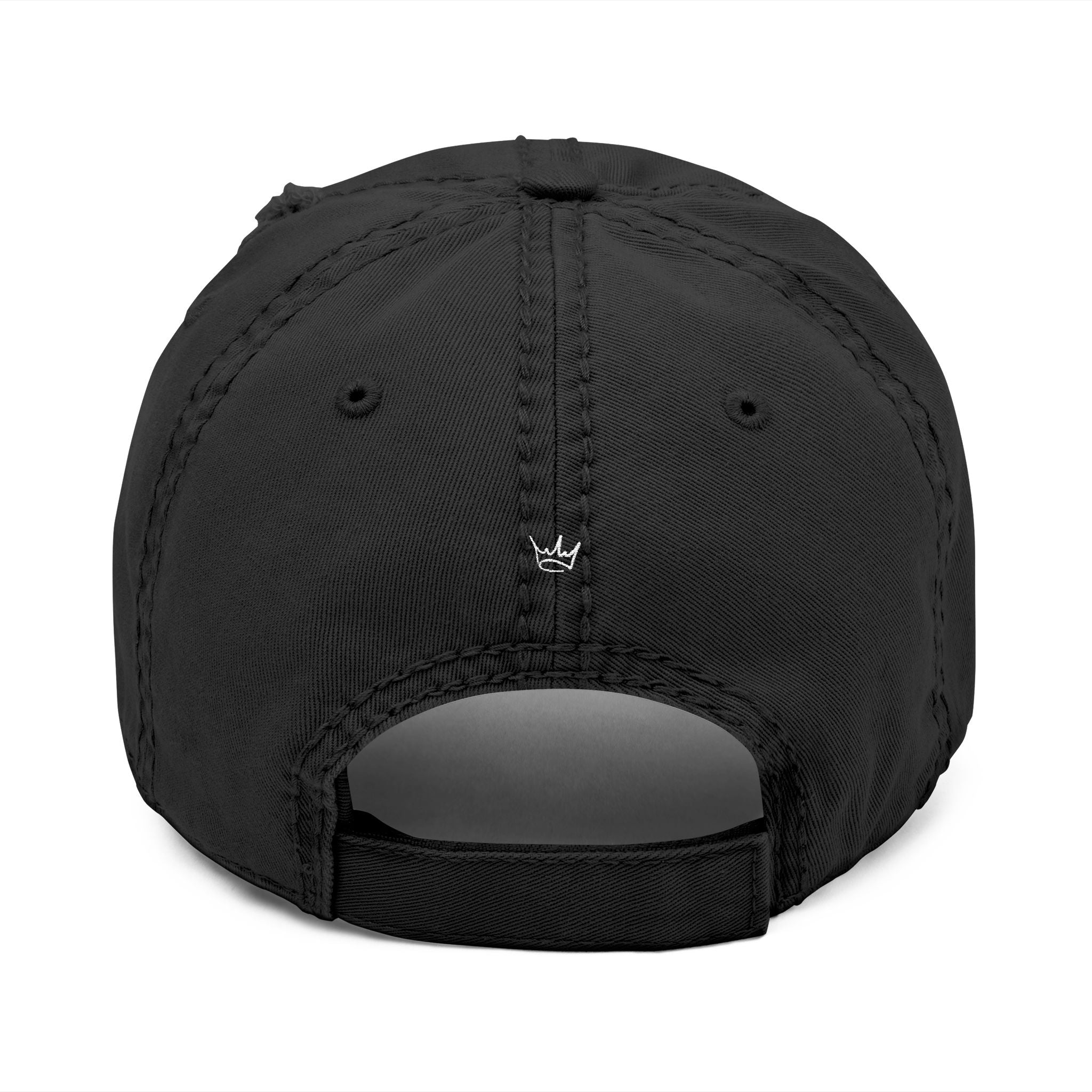 Unbothered Distressed Hat | Casual Dad Cap