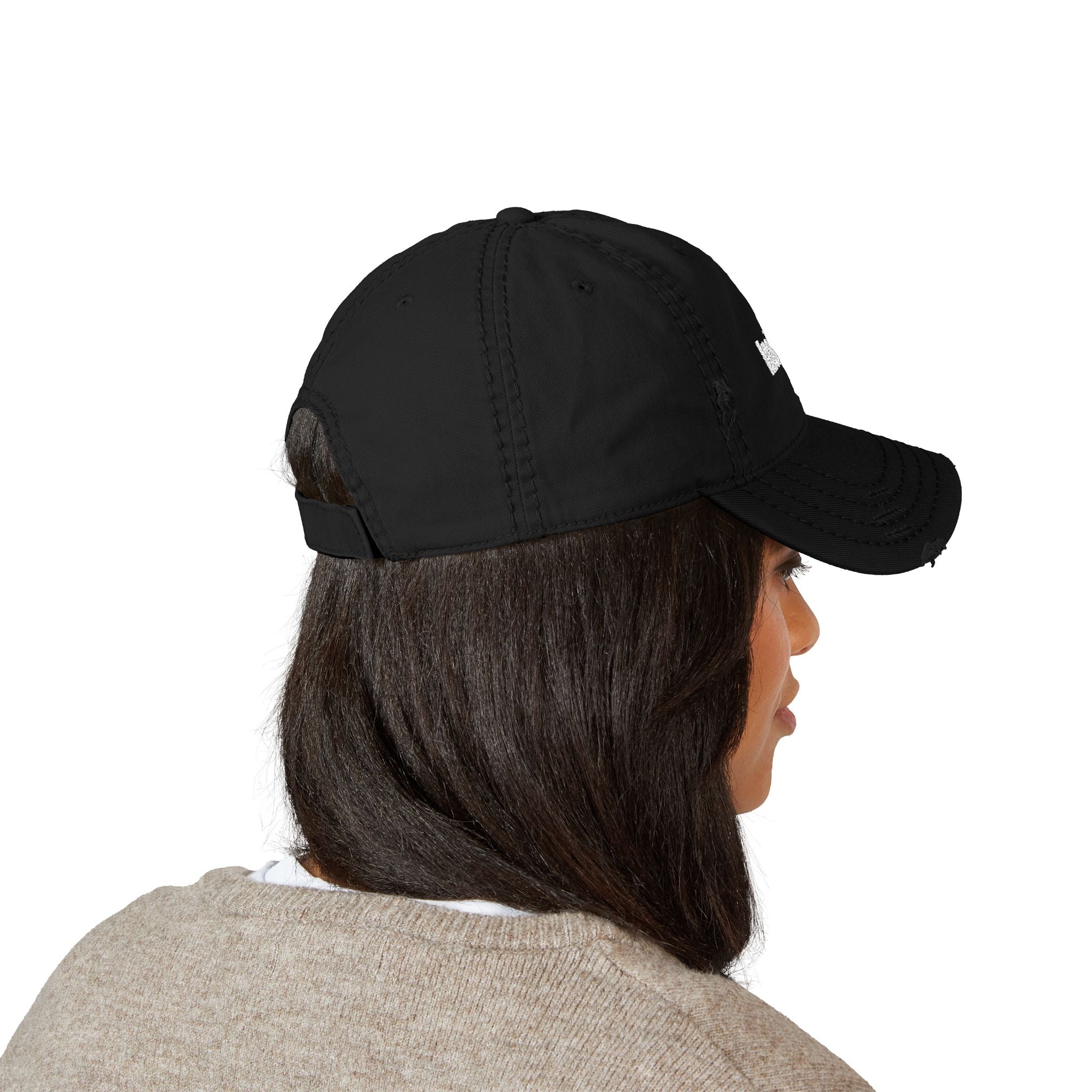 Anointed Distressed Dad Hat | Faith Baseball Cap