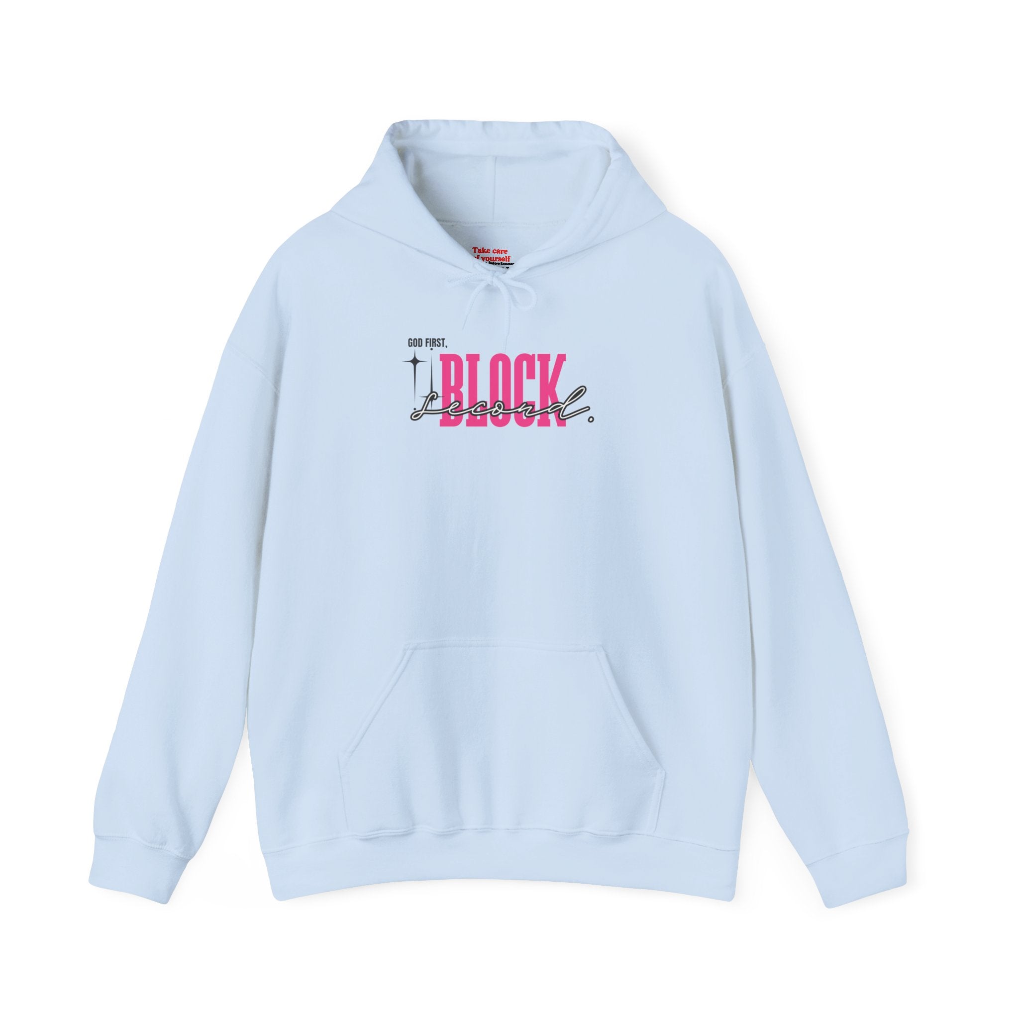 God First Block Second Hoodie | Faith Streetwear Hoodie