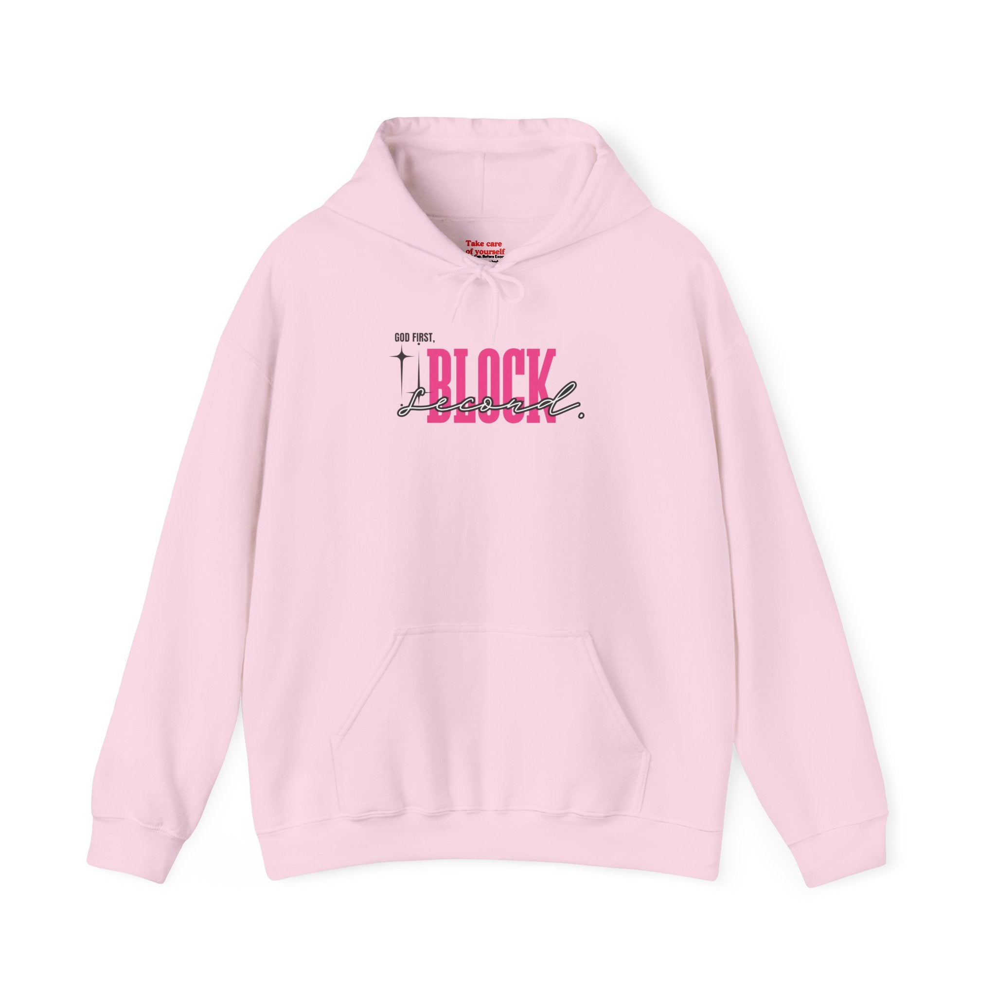 God First Block Second Hoodie | Faith Streetwear Hoodie