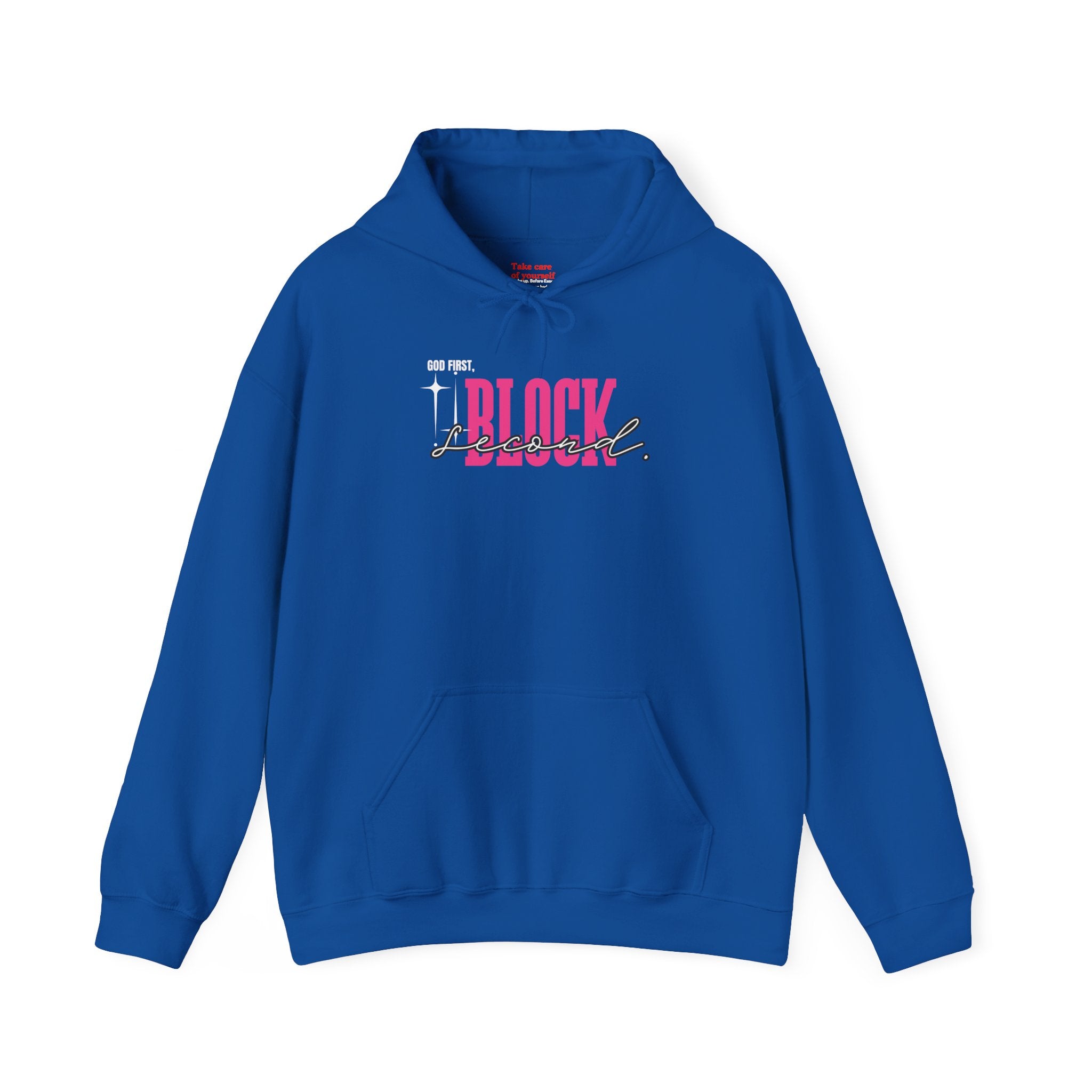 God First Block Second Hoodie | Faith Streetwear Hoodie