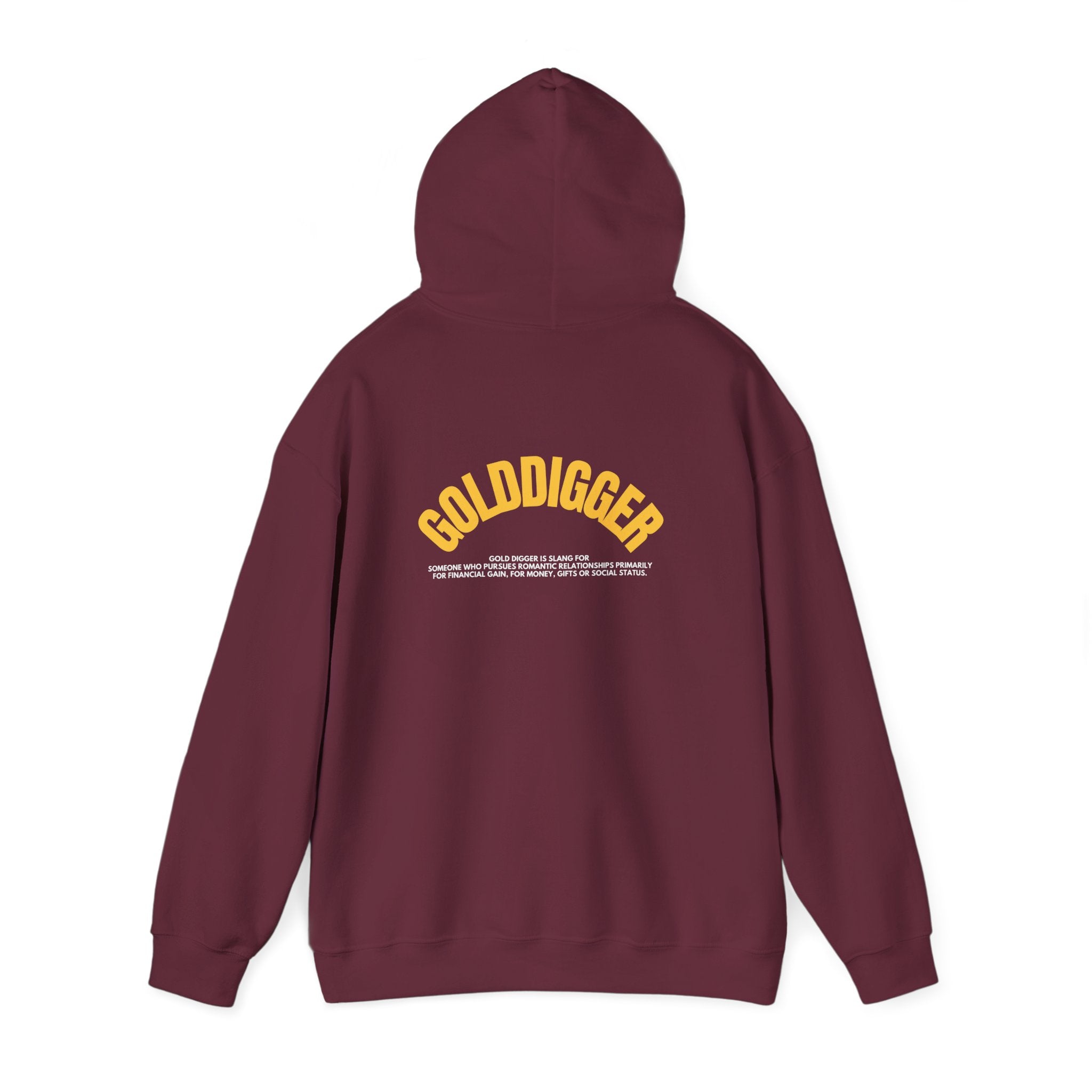 GOLDDIGGER Hoodie | Bold Streetwear Hoodie | Energy Protection Loungewear