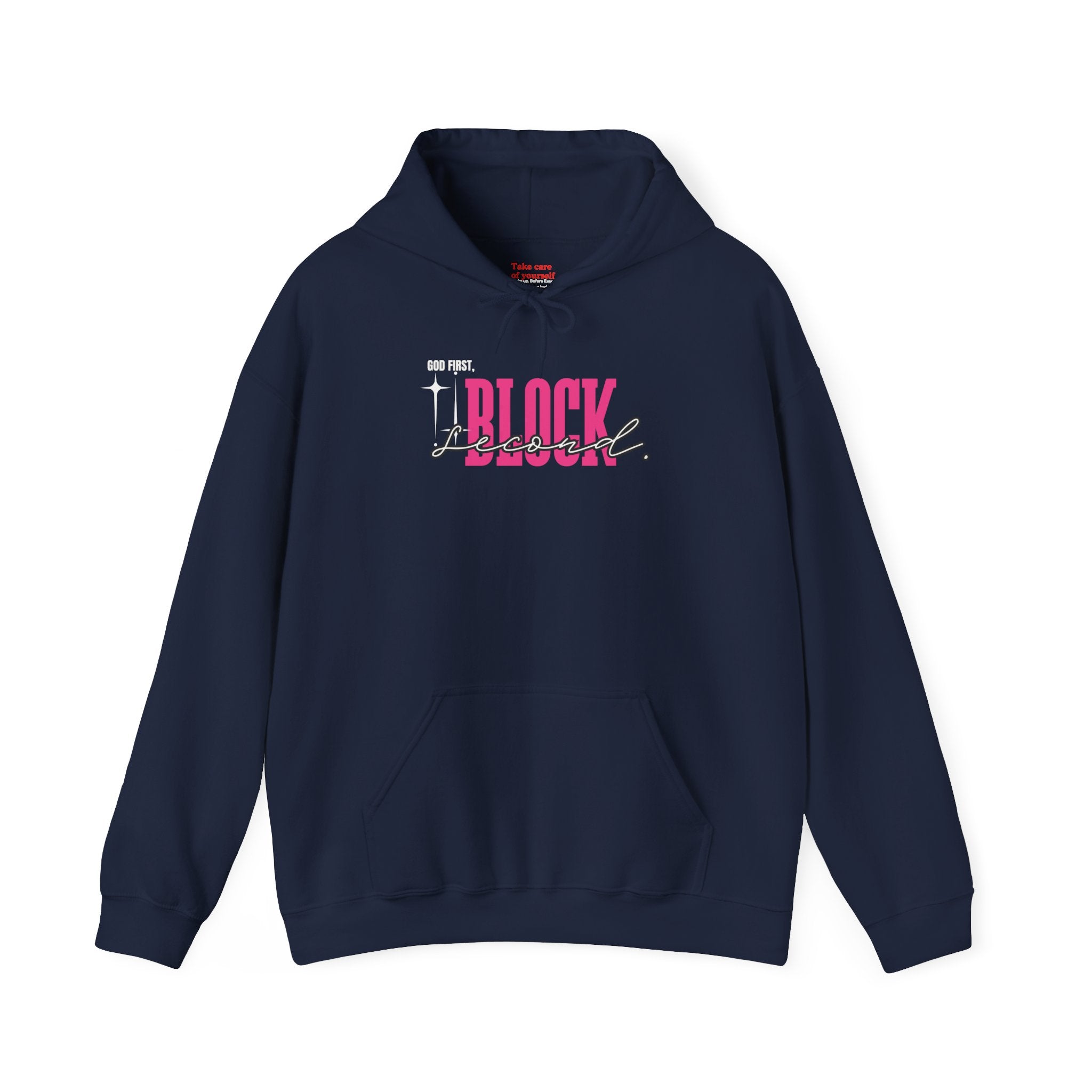 God First Block Second Hoodie | Faith Streetwear Hoodie