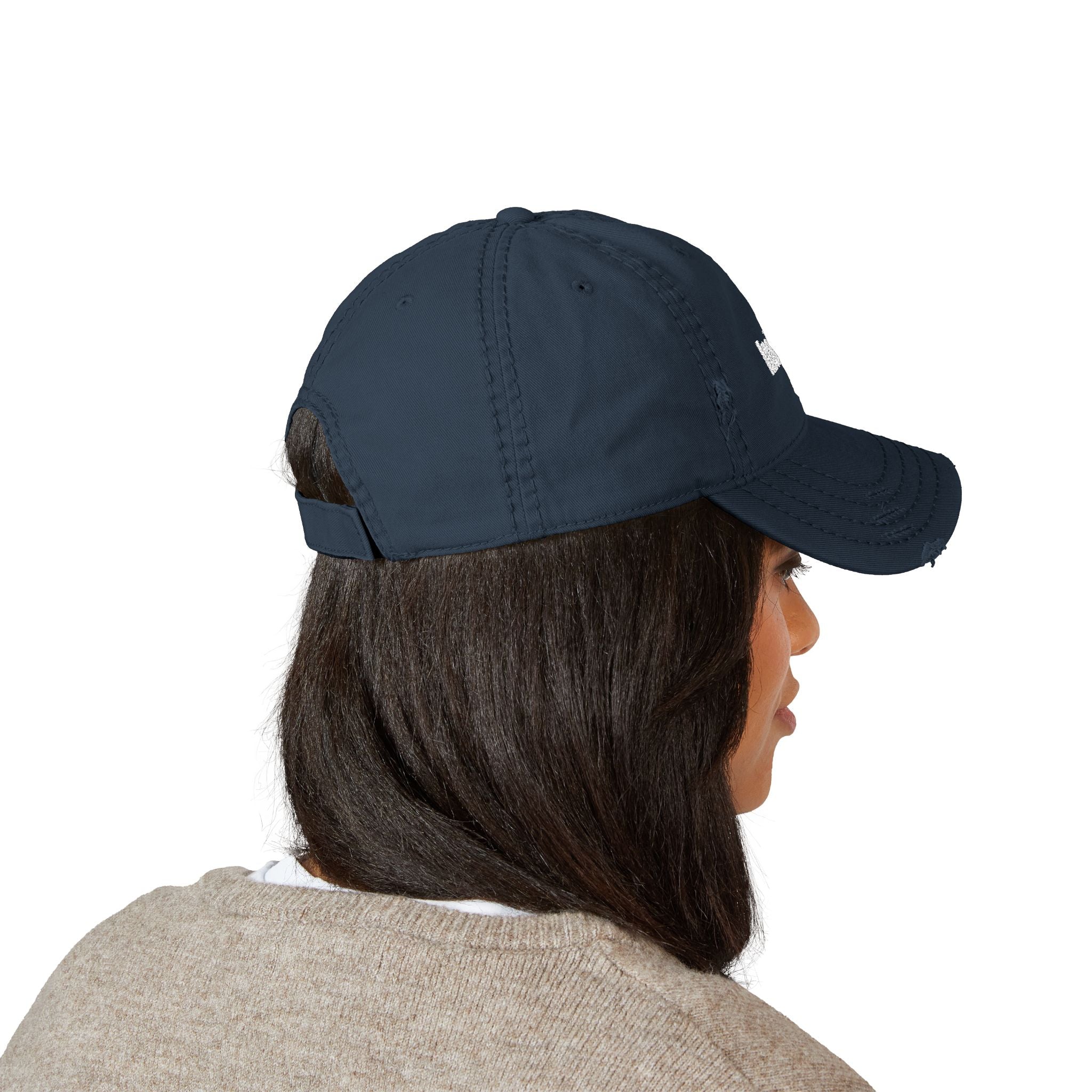 Anointed Distressed Dad Hat | Faith Baseball Cap