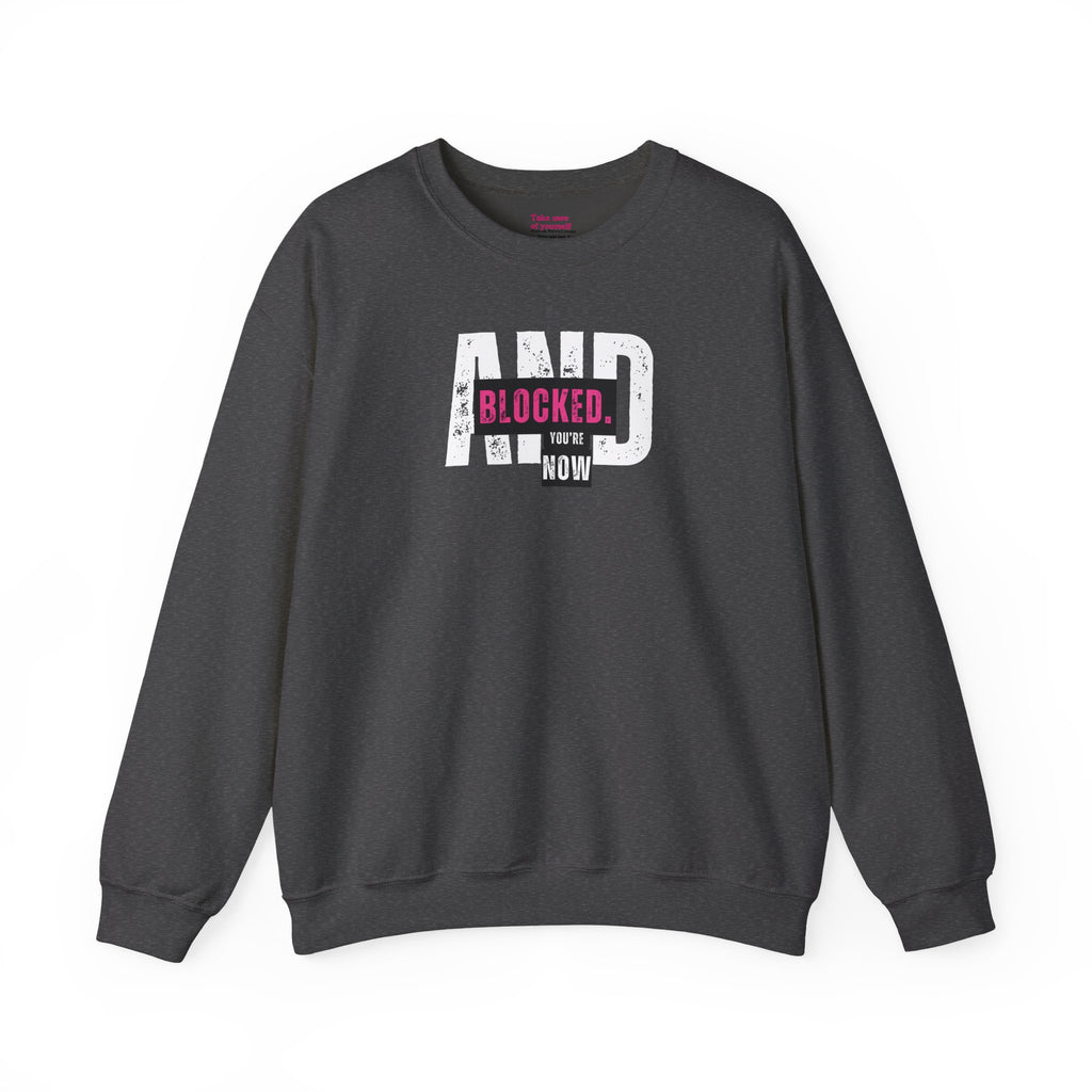 Blocked Crewneck Sweatshirt | Streetwear Hoodie