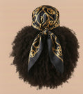 1pc Silky Satin Chain Boho Fashion Headscarf