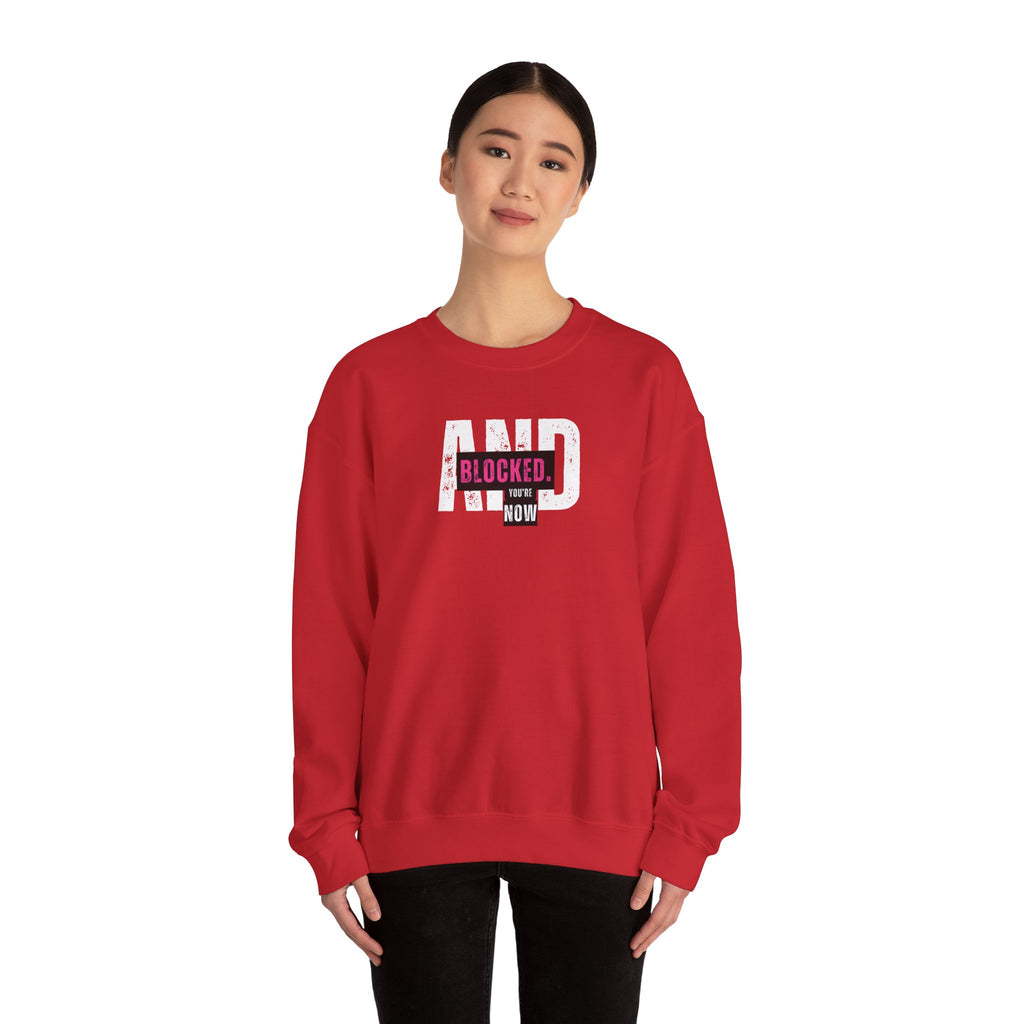 Blocked Crewneck Sweatshirt | Streetwear Hoodie