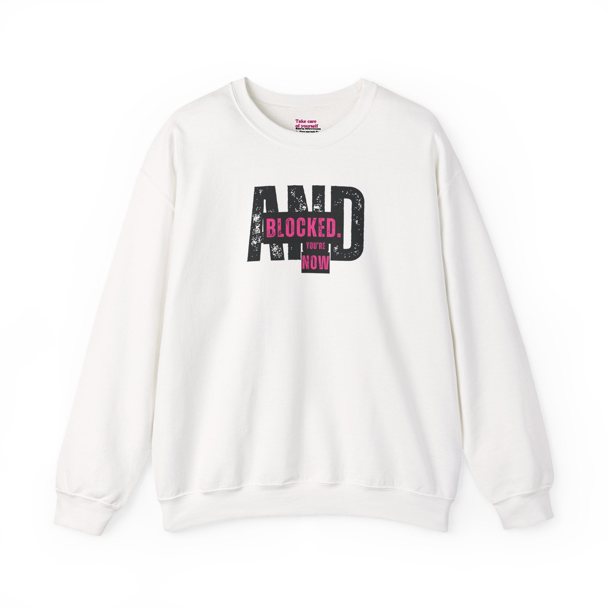 Blocked Crewneck Sweatshirt | Streetwear Hoodie