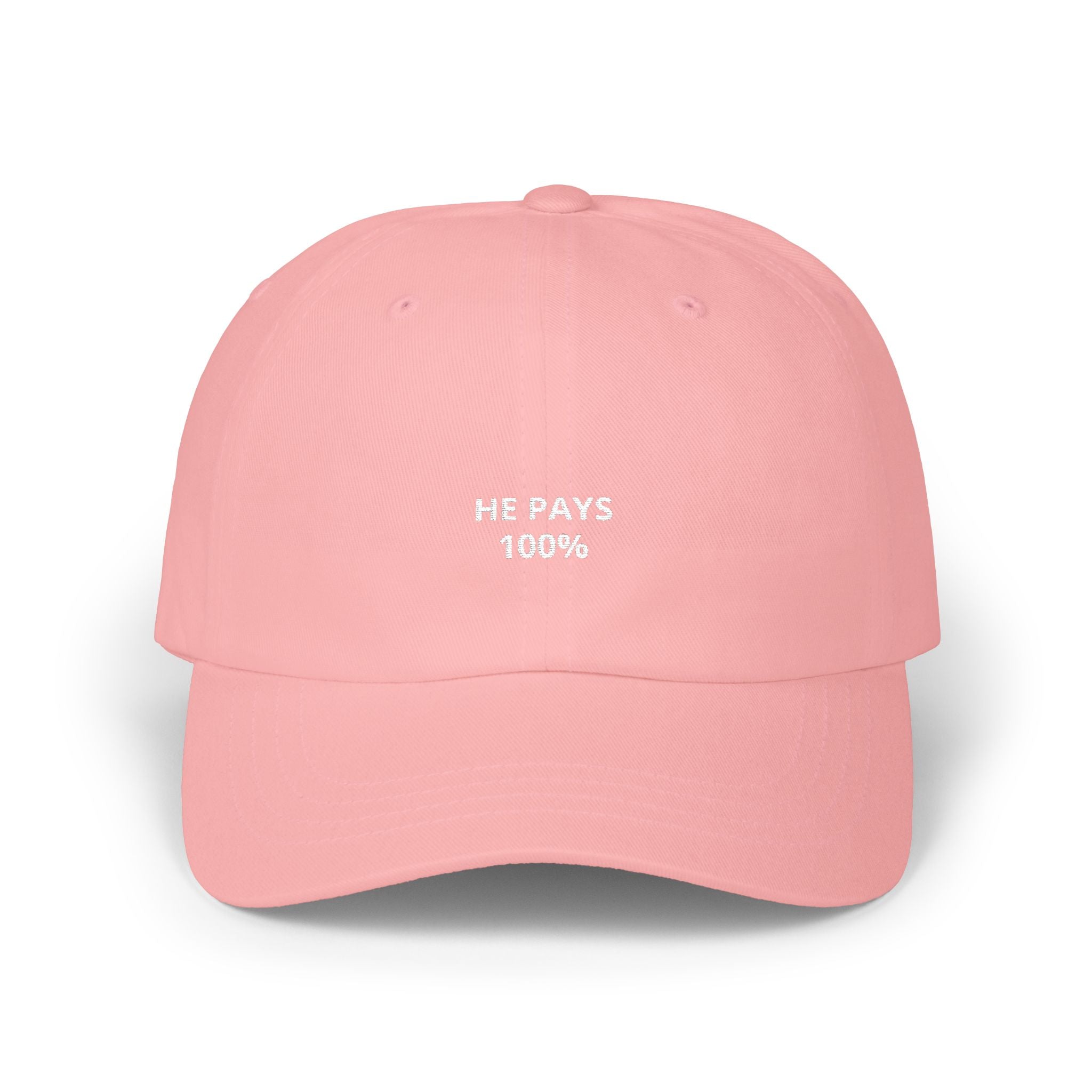 He Pays 100% Dad Cap | Embroidered Baseball Hat