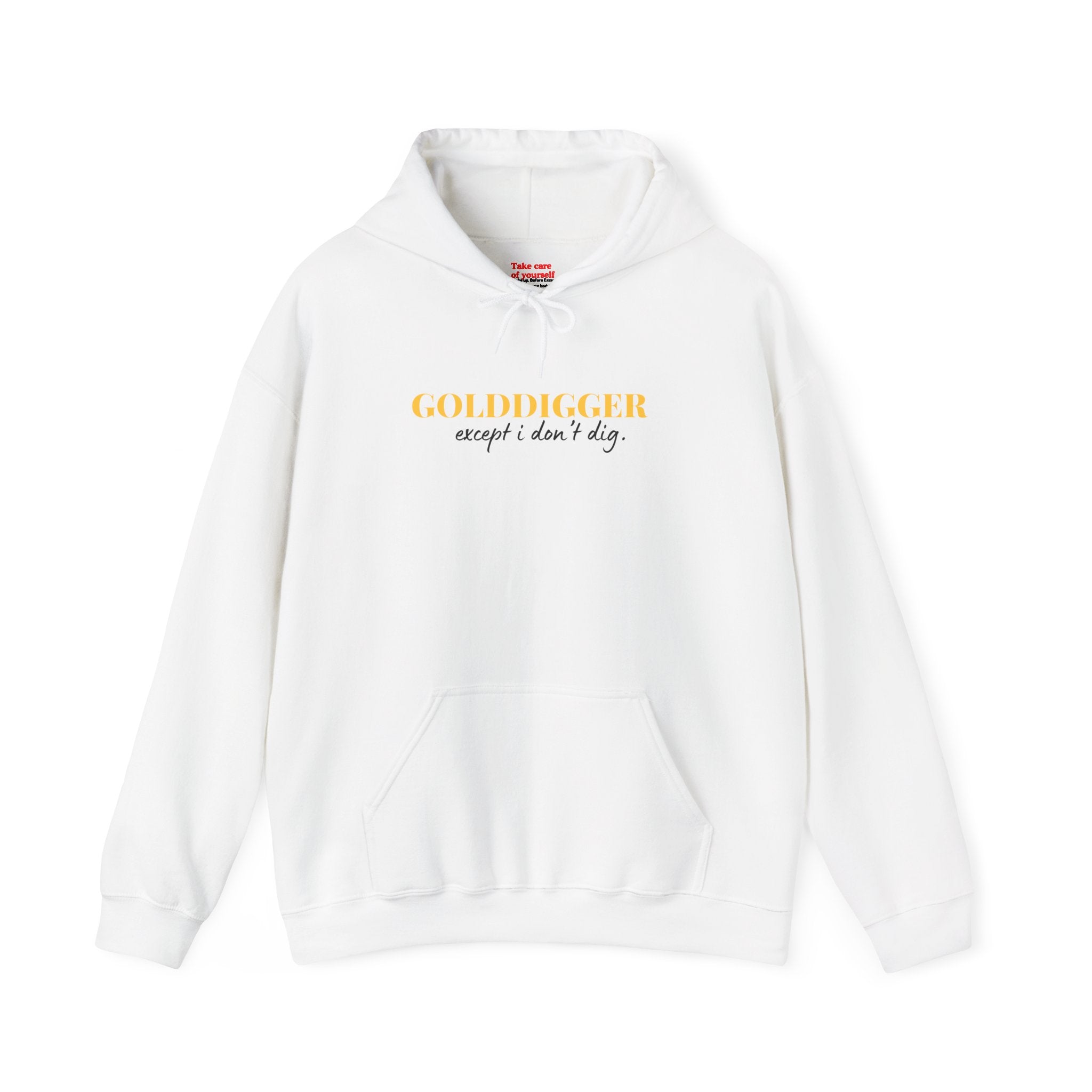 GOLDDIGGER Hoodie | Bold Streetwear Hoodie | Energy Protection Loungewear